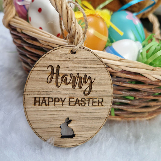 Personalised Easter Basket Gift Tag