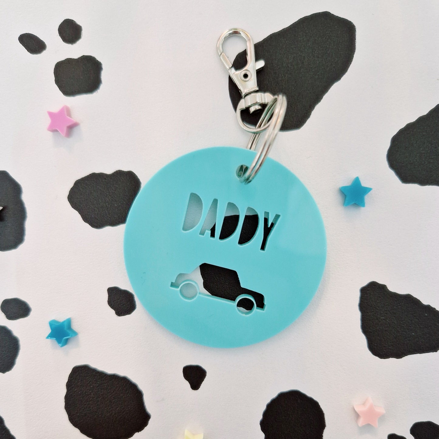 'Daddy' Car Keyring