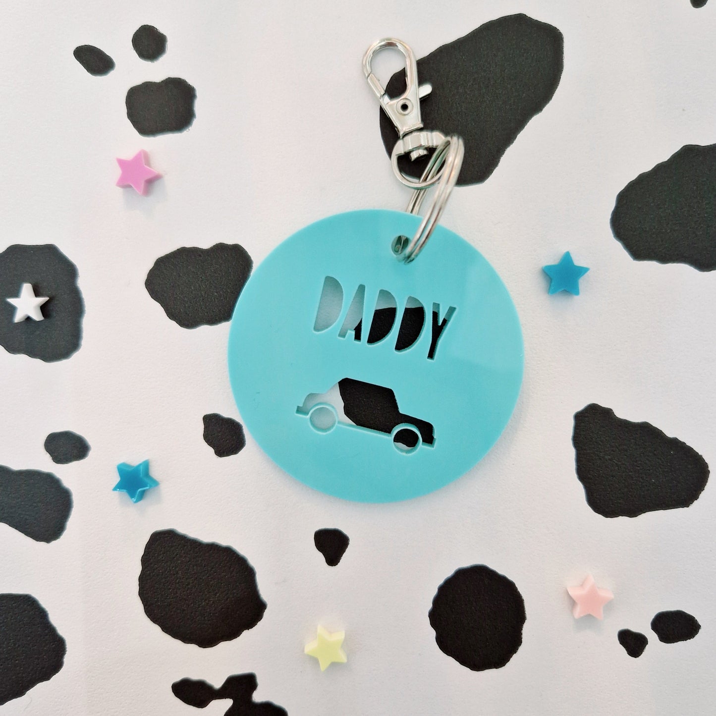 'Daddy' Car Keyring