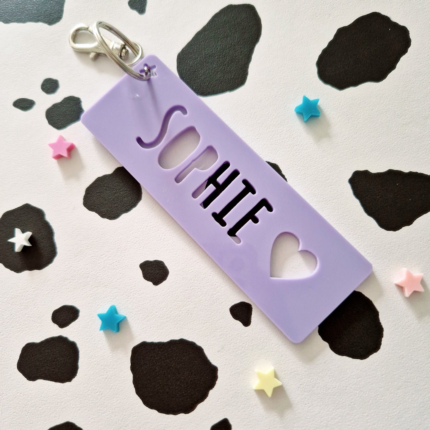 Personalised Girls Keyring