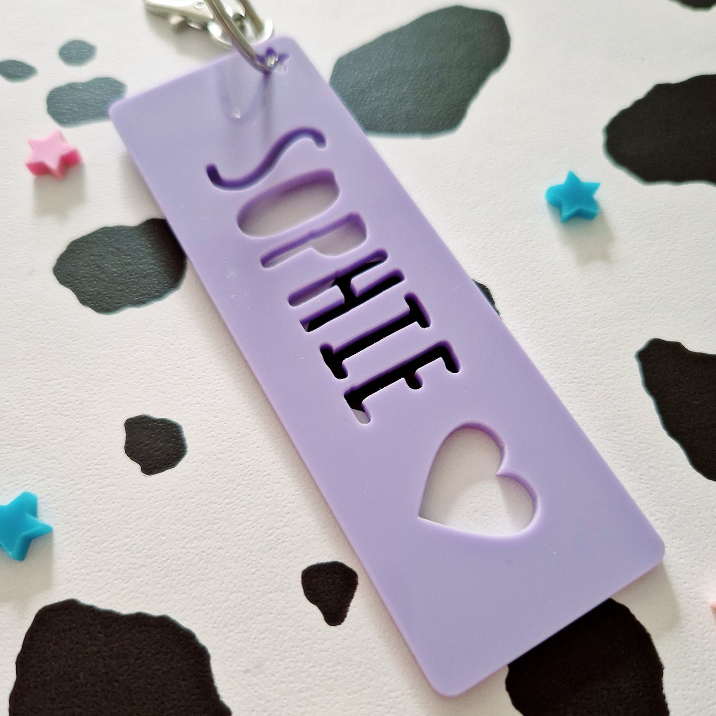 Personalised Girls Keyring