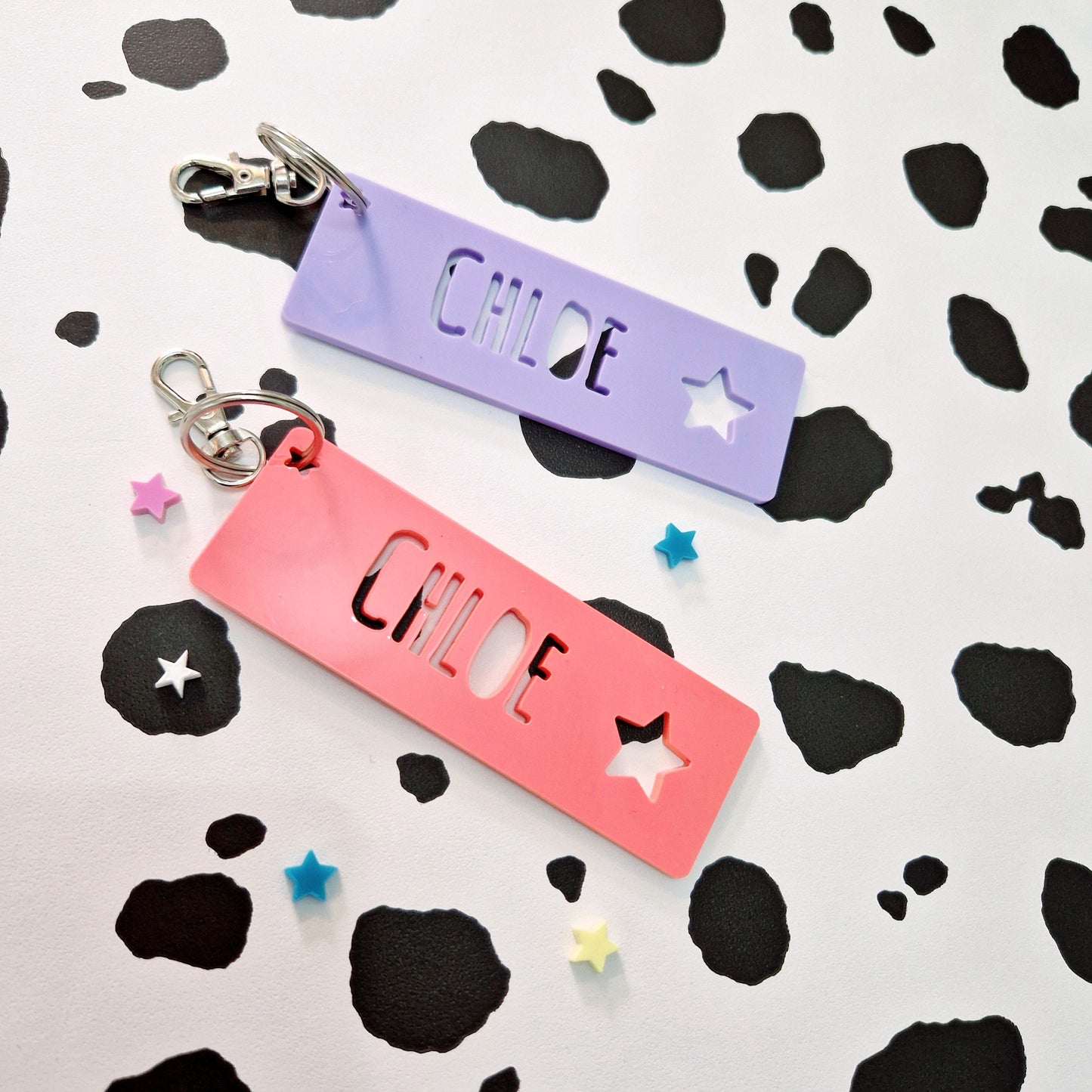 Personalised Acrylic Keyring