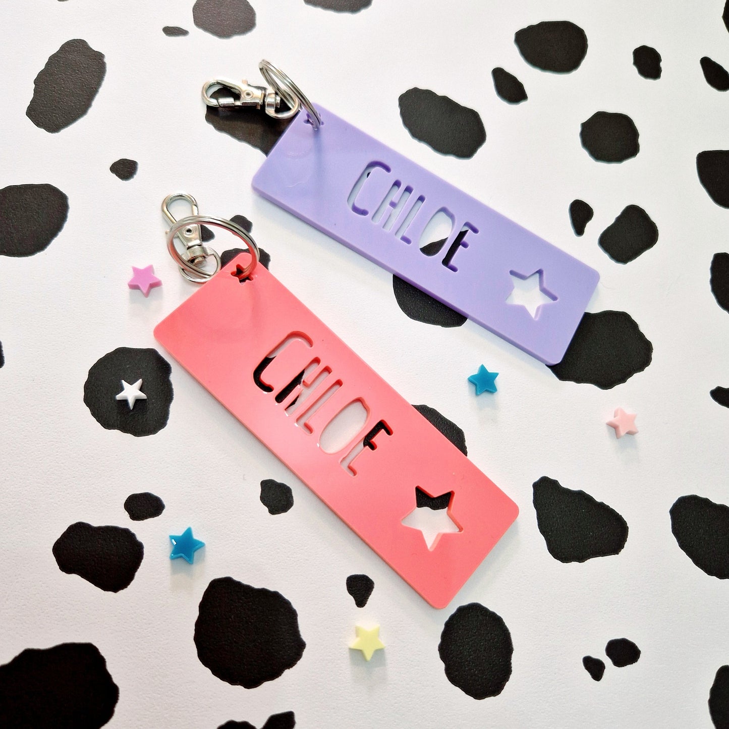 Personalised Acrylic Keyring