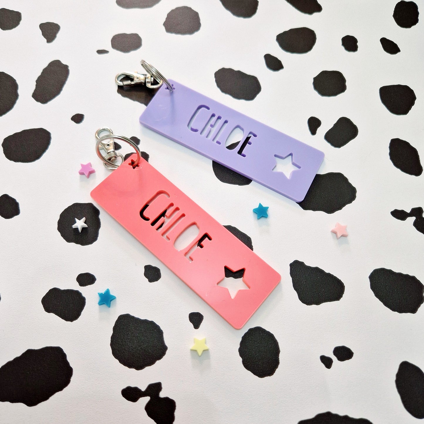 Personalised Acrylic Keyring