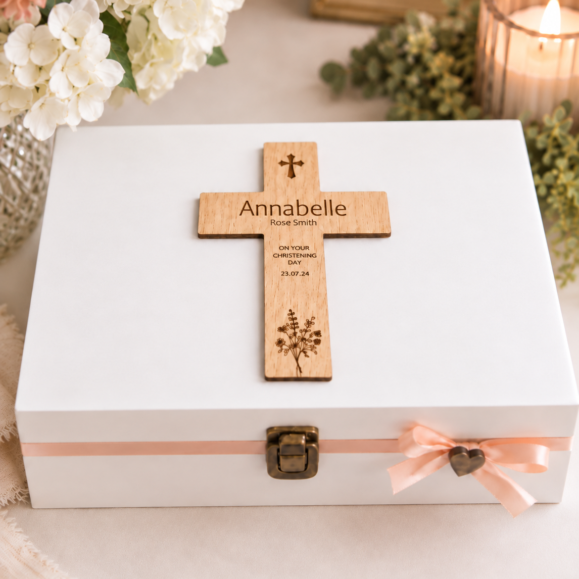Christening Memory Box - Personalised