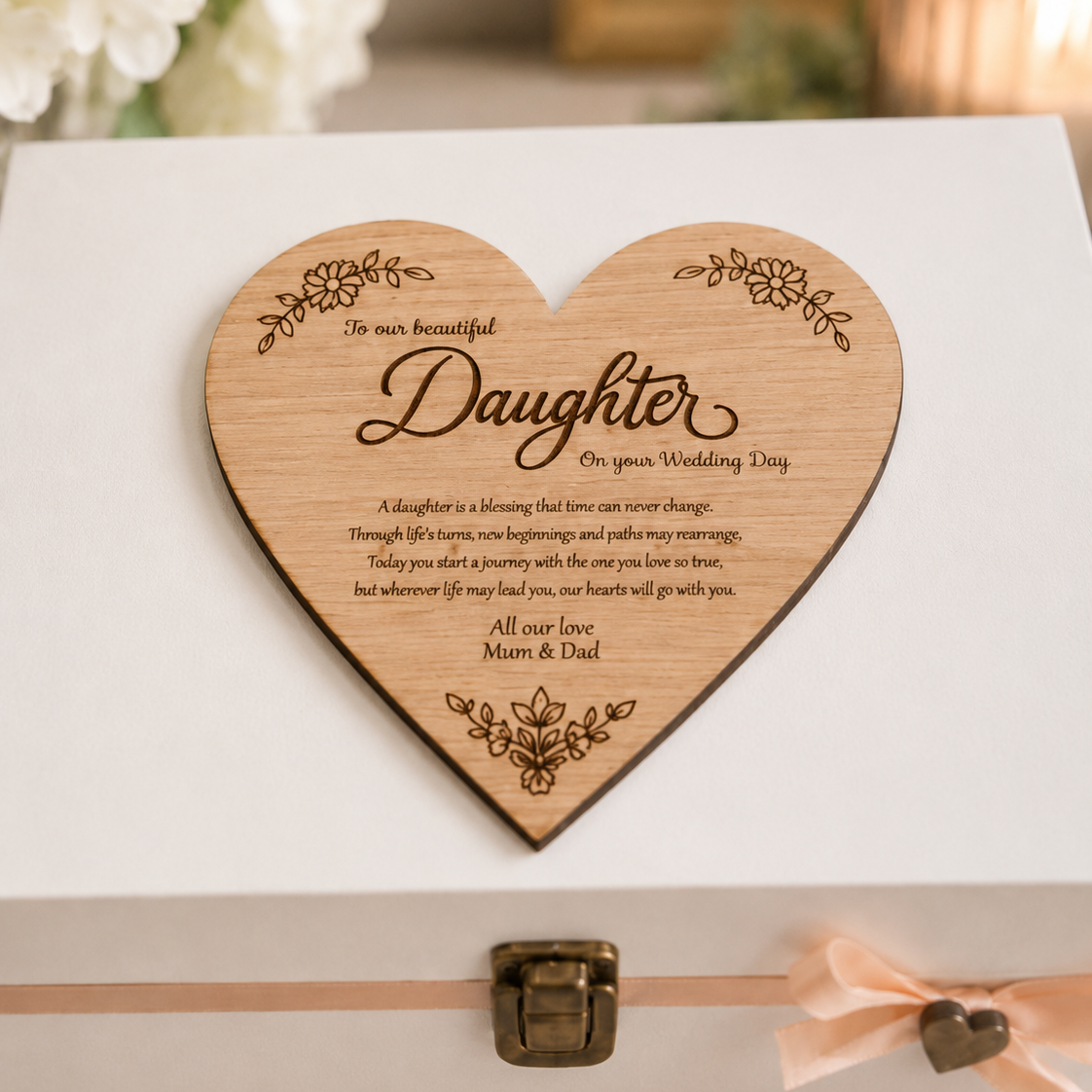 To our Daughter on your Wedding Day Memory Box