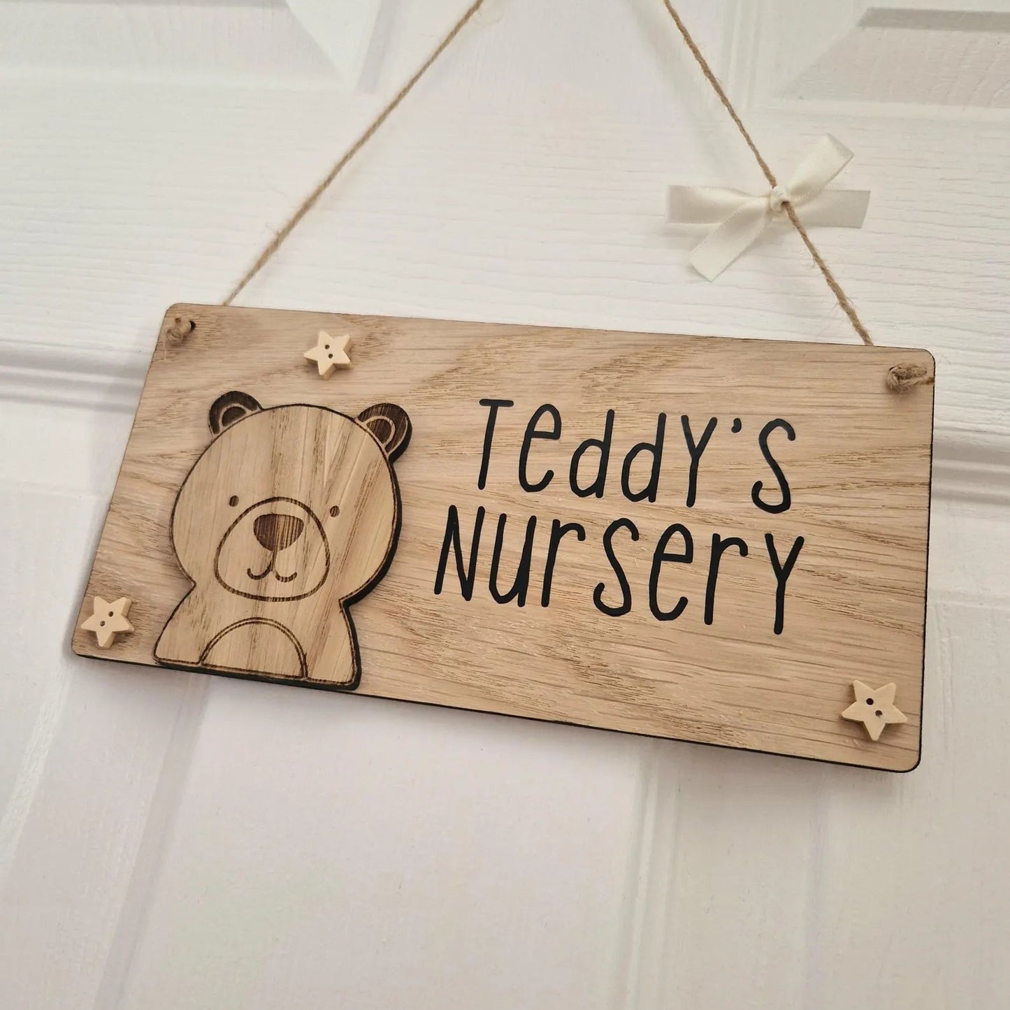 Teddy Bear Nursery Door Sign