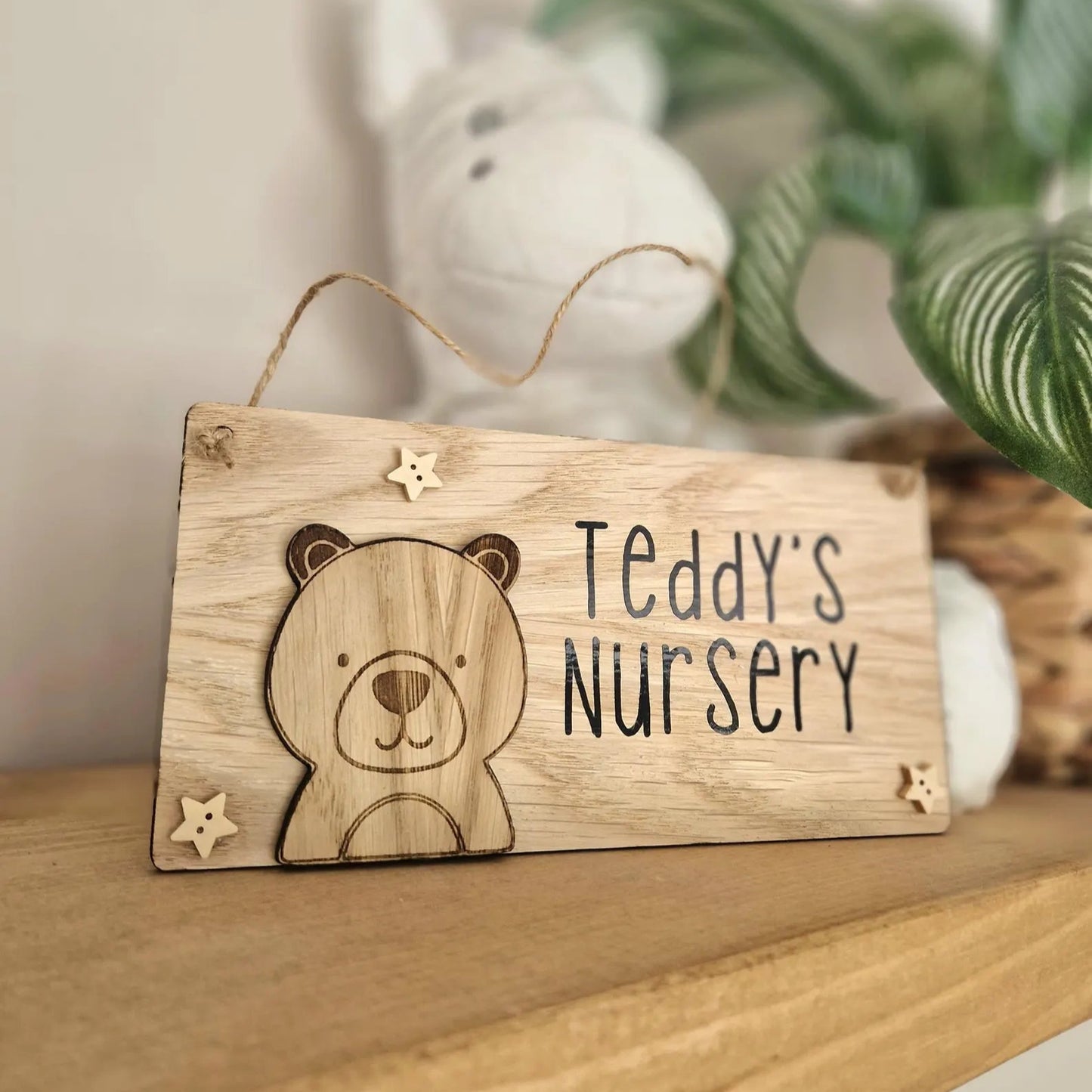 Teddy Bear Nursery Door Sign