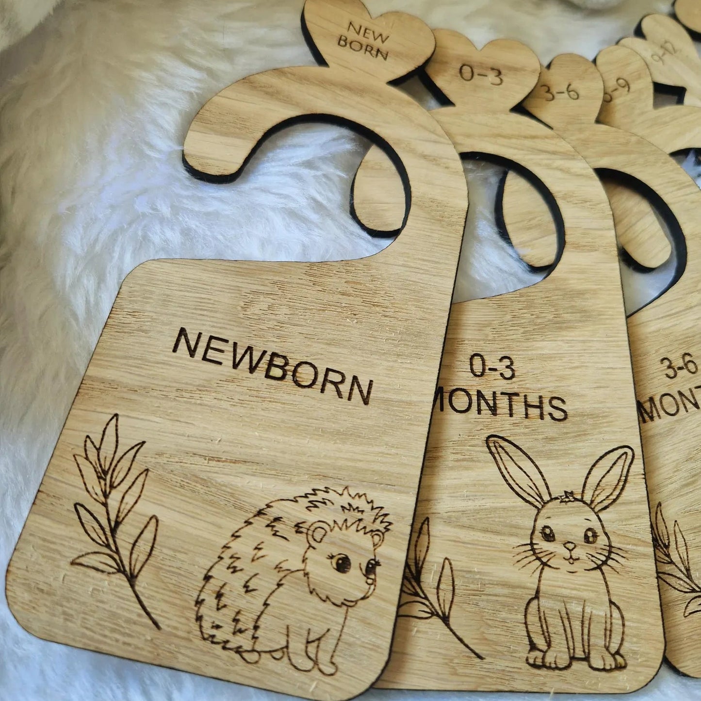 Baby Wardrobe Dividers- Woodland Friends