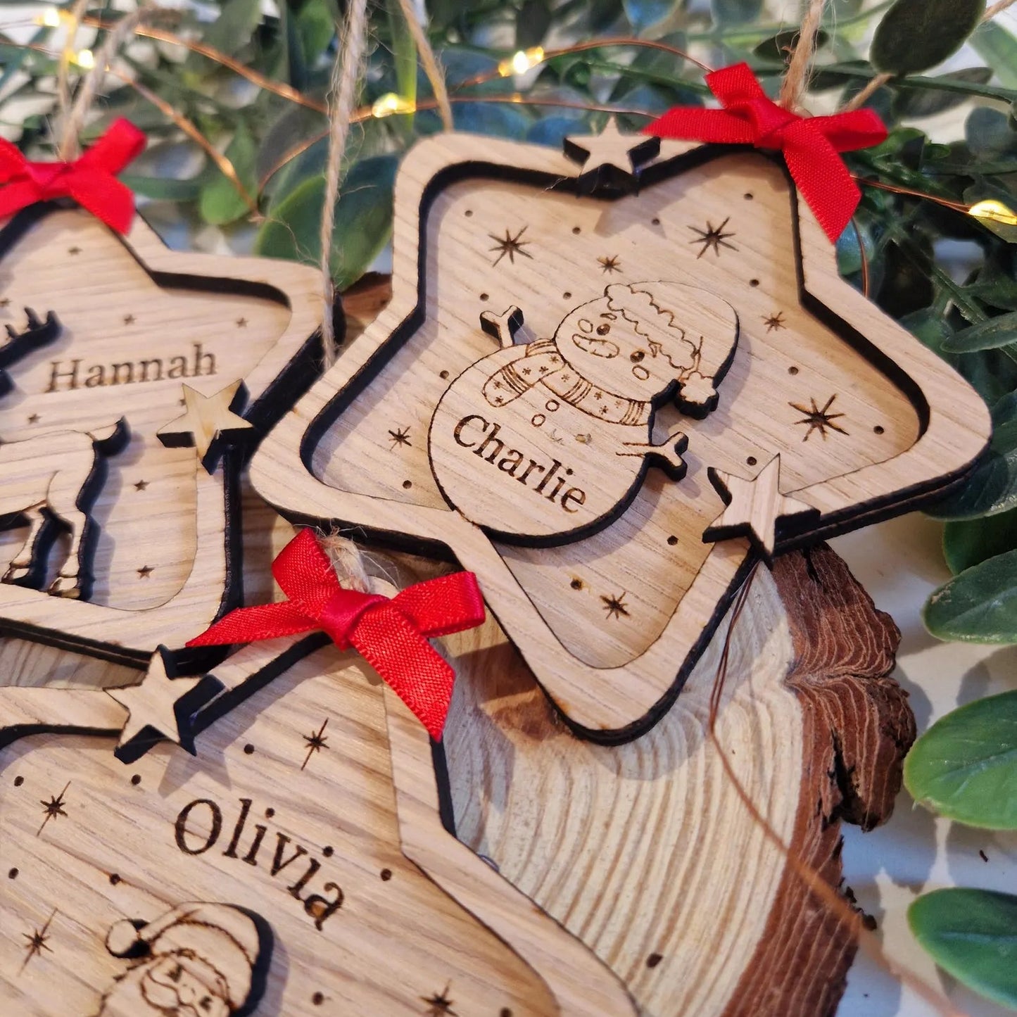 Star Baubles - Personalised