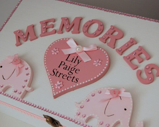 Pretty Baby Girl Memory Box