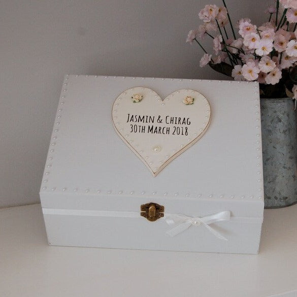 Personalised Wedding Memory Box