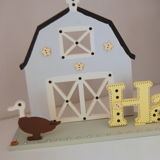 Childrens Name Sign 'Farmyard Friends'