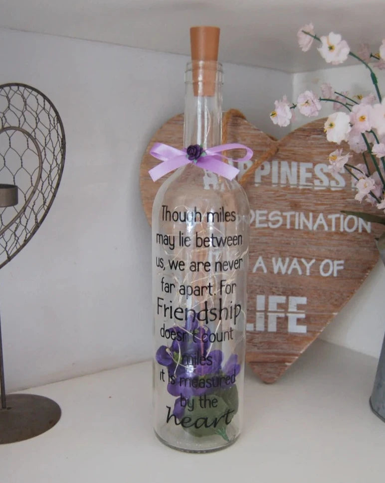Friendship Gifts Light Up Bottle