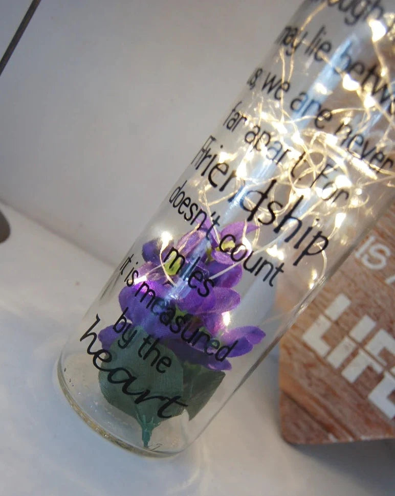 Light up Bottle 'Friendship'