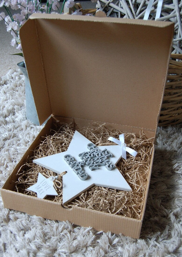 1st Christmas as my Nanny & Grandad Star