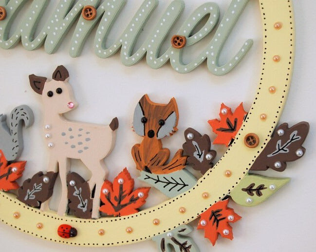 Name Hoop 'In the Forest'