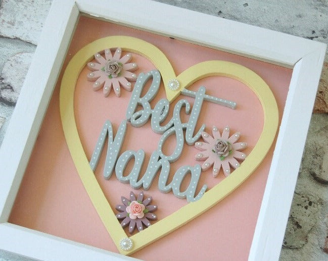 Best Nana Framed Art