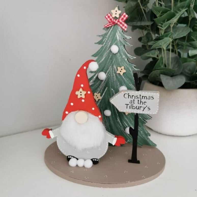 Personalised Gonk Christmas Décor