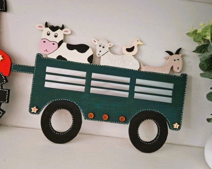 Wall Name Art 'On The Farm'