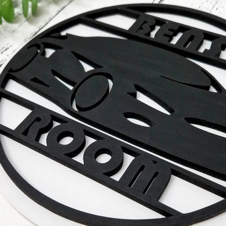 Sports Car Door Plaque/ Sign