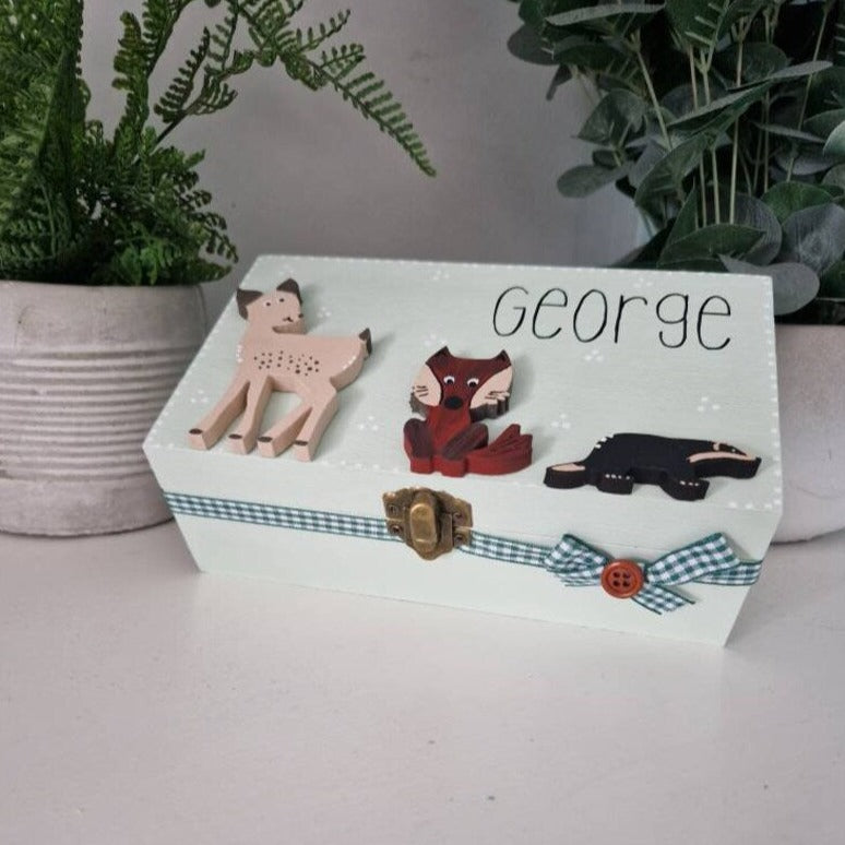 'Woodland Friends' Trinket Box