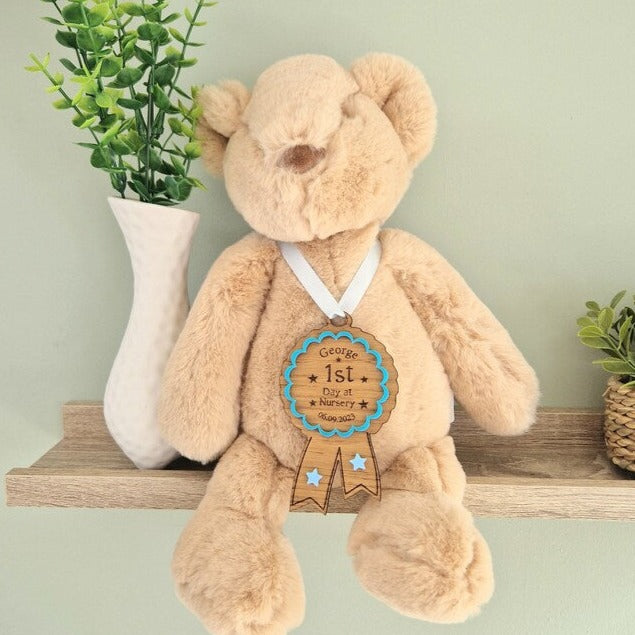 First Day at Nursery Personalised Rosette for Photo Prop