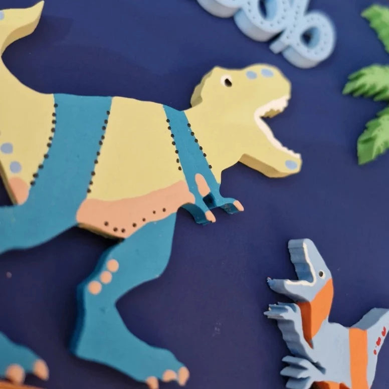 Boys Keepsake Box 'Jurassic Land'