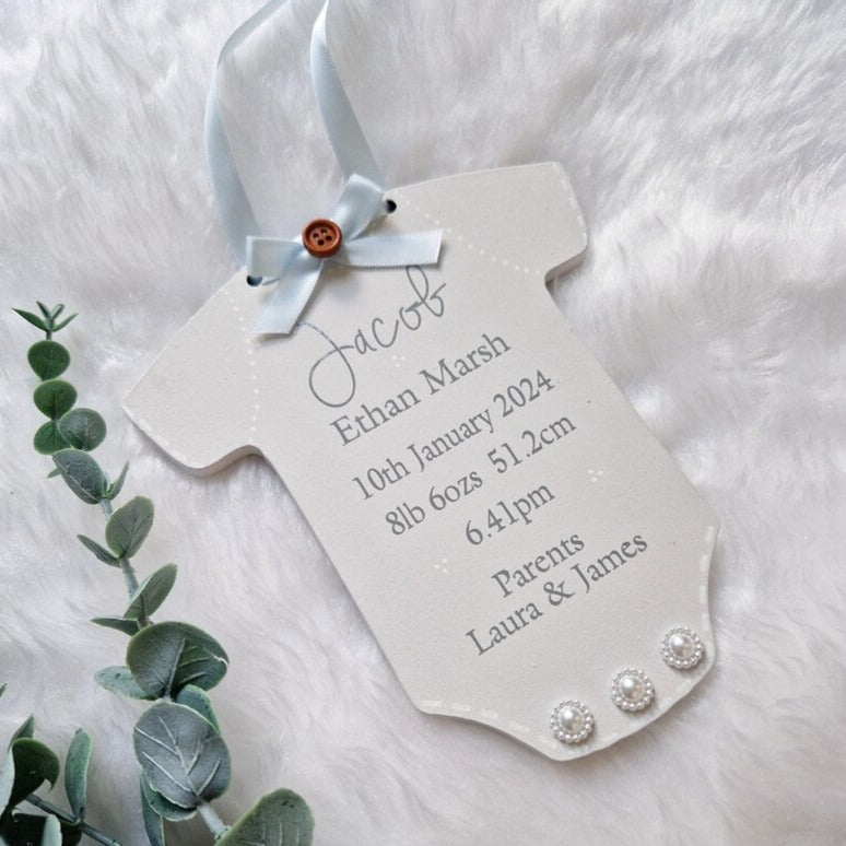 Personalised Baby Arrival Sign/Photo Prop