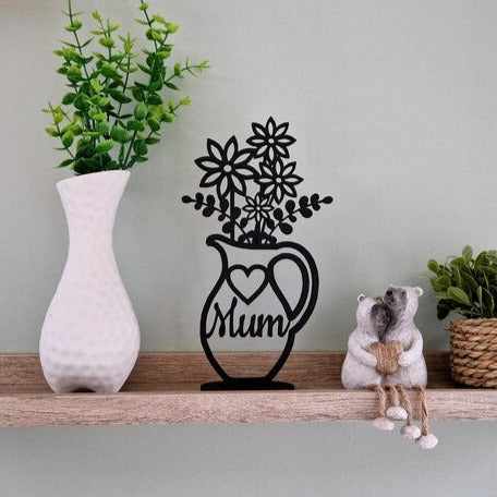 Vase Wall Art 'Mum'
