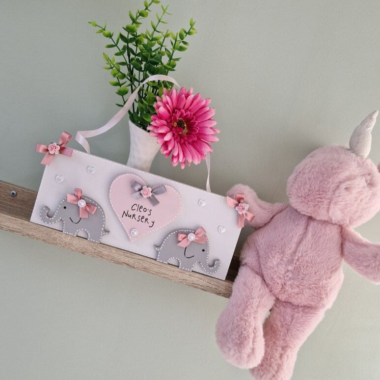 Personalised Nursery Door Plaque
