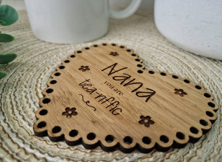'Nana You Are Tea-riffic' Drink Coaster