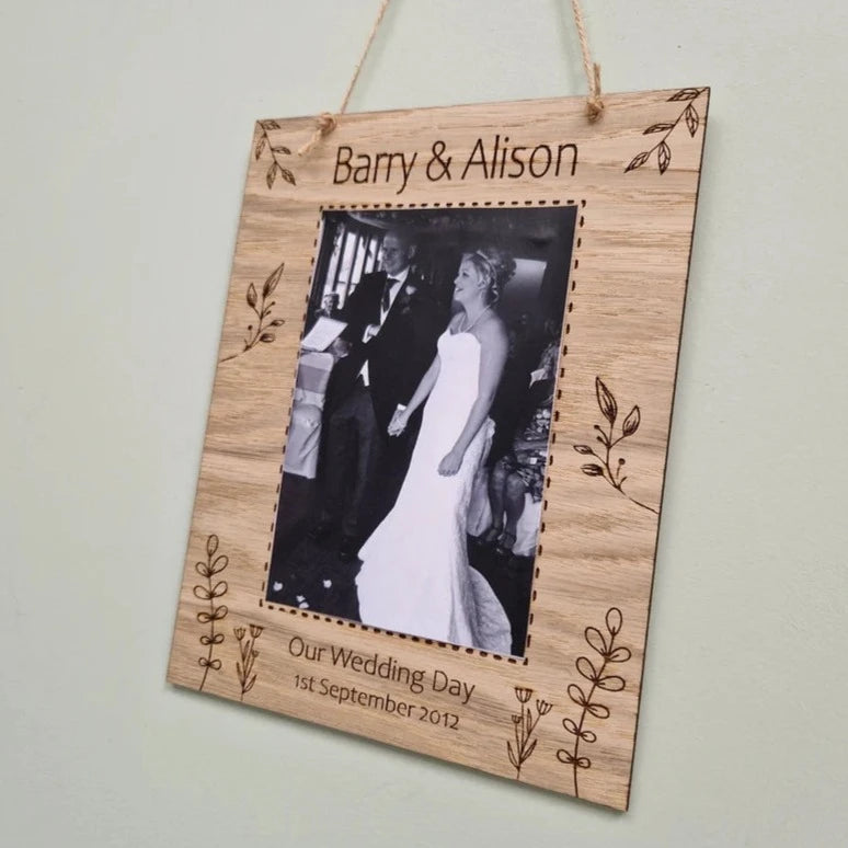 Wedding Photo Frame- Personalised
