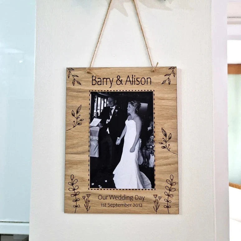 Wedding Photo Frame- Personalised