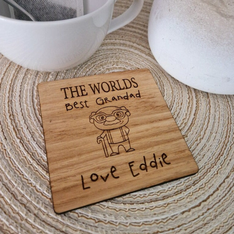 World's Best Grandad Coaster