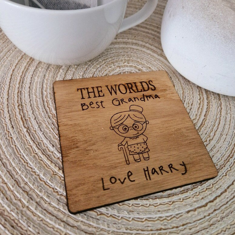 World's Best Grandma Coaster