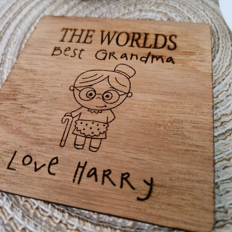 World's Best Grandma Coaster