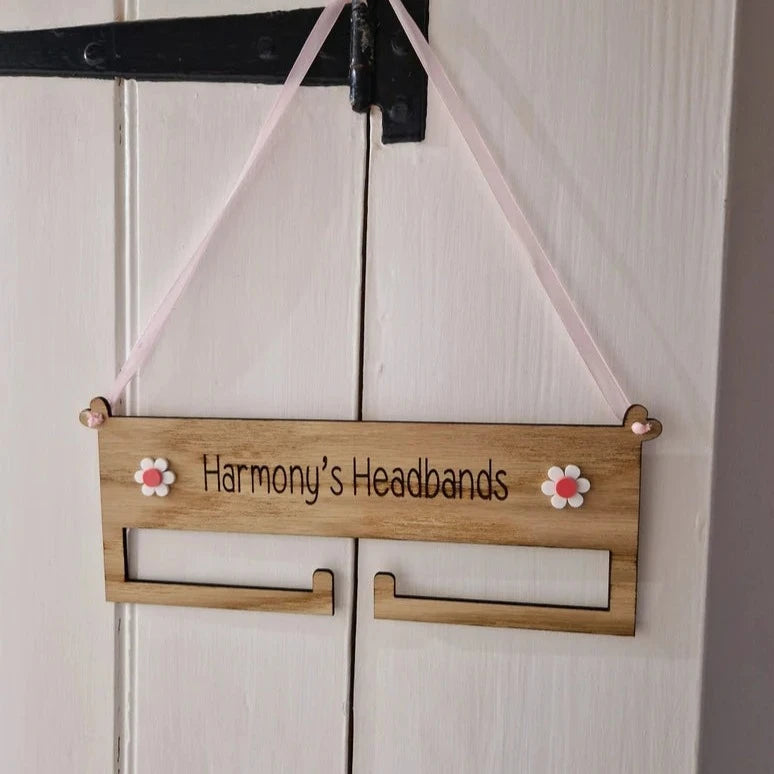 Personalised Hairband/ Headband Holder