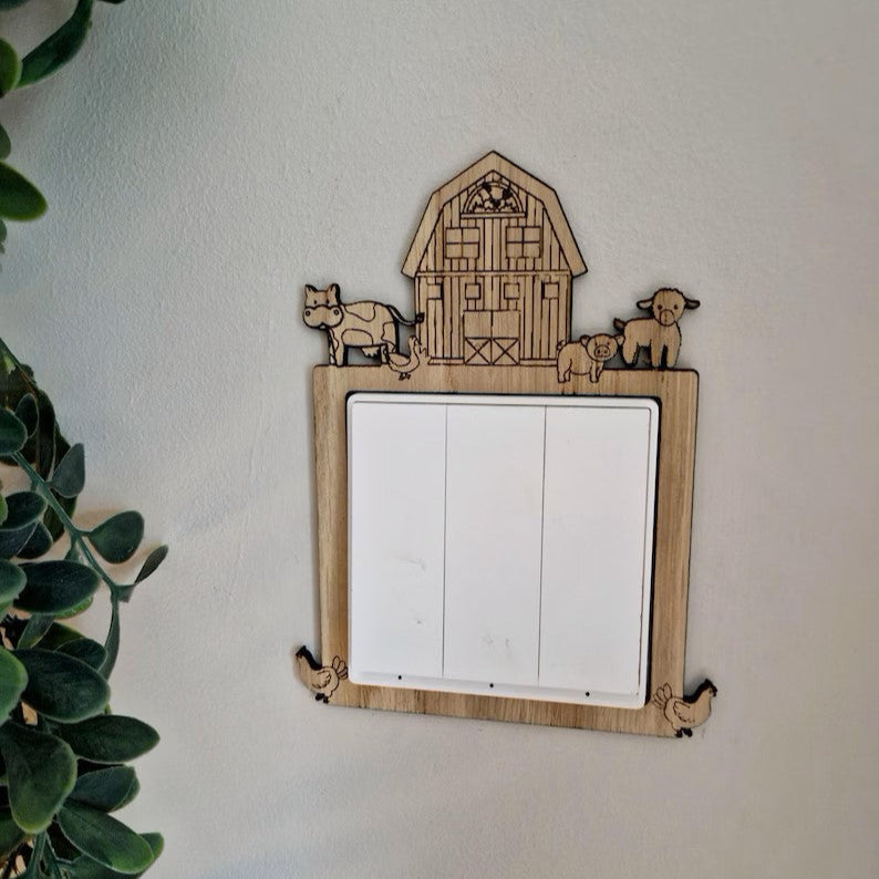 Light Switch Surround- Farmyard