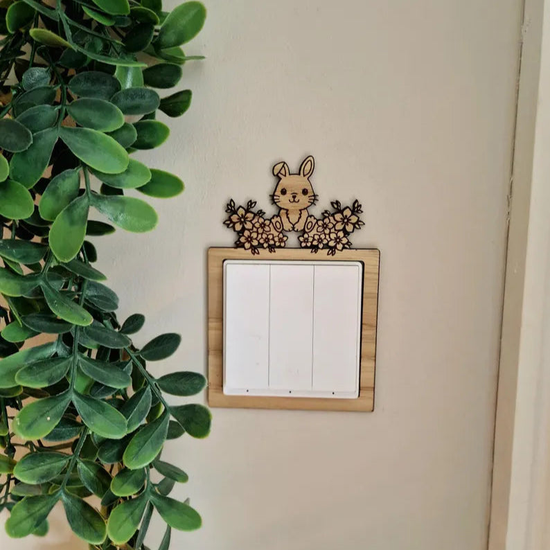 Light Switch Surround- Bunny