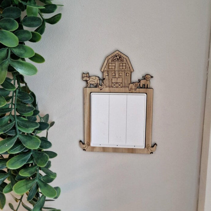 Light Switch Surround- Farmyard