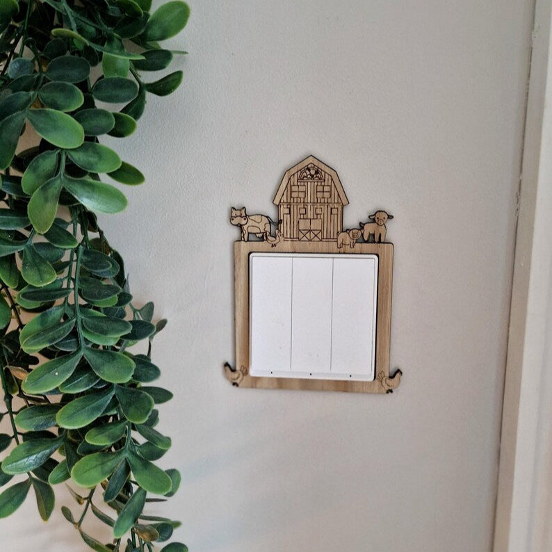 Light Switch Surround- Farmyard