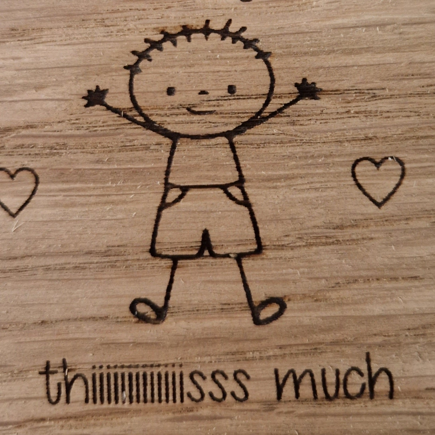 Grandad I love you this much Coaster