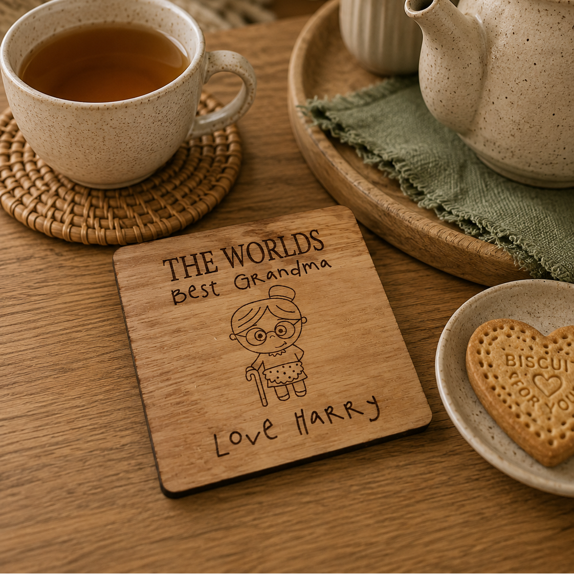 World's Best Grandma Coaster