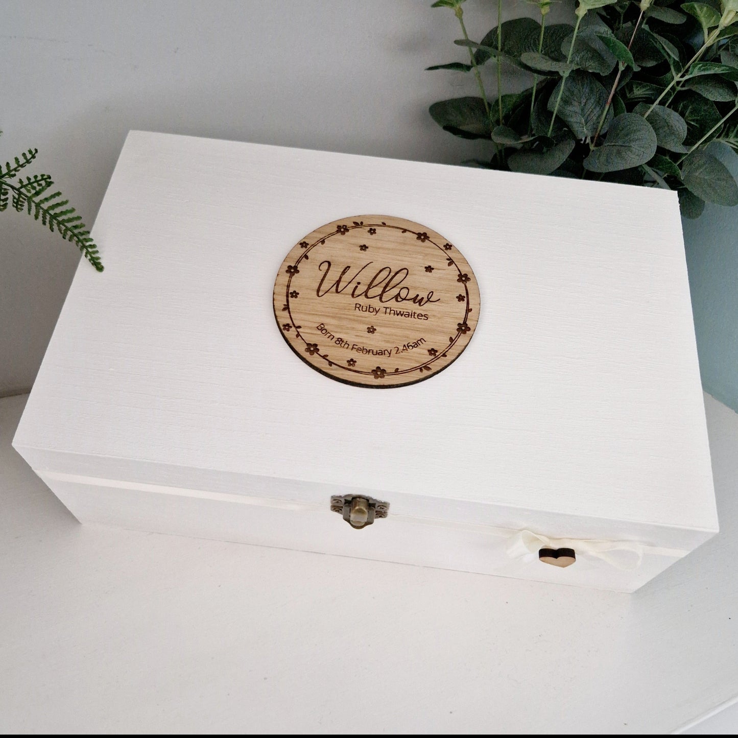 Personalised Baby Memory Box