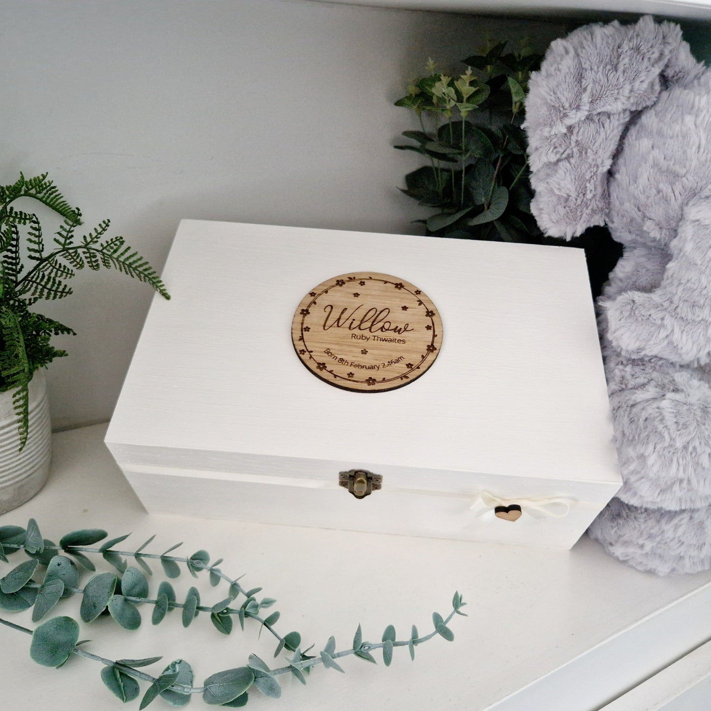 Personalised Baby Memory Box