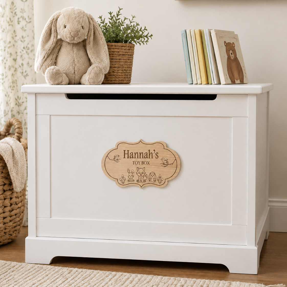Toy Box Front- Personalised
