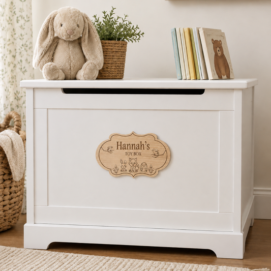 Toy Box Front- Personalised