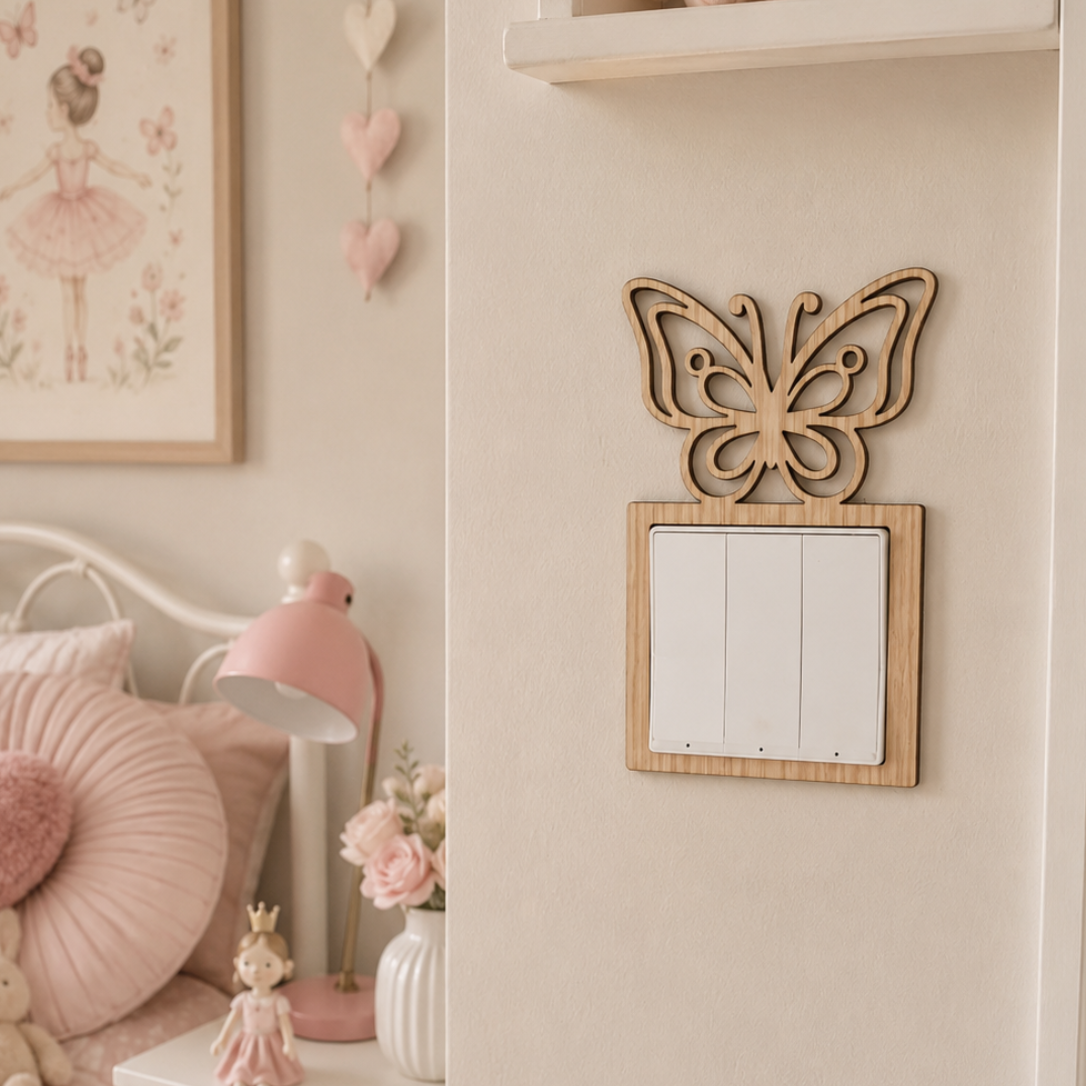 Butterfly Light Switch Surround