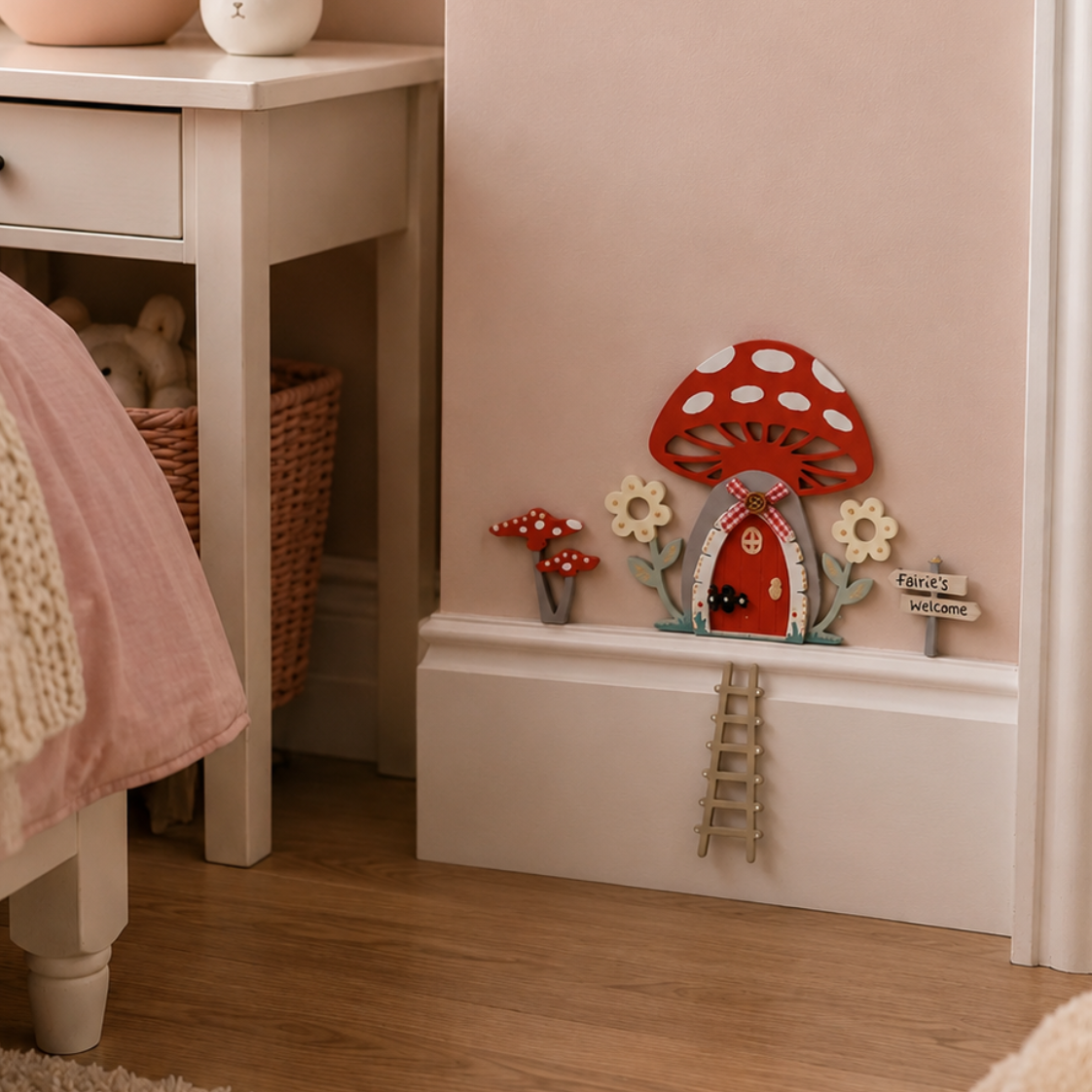 Magical Fairy Door Toadstool Set